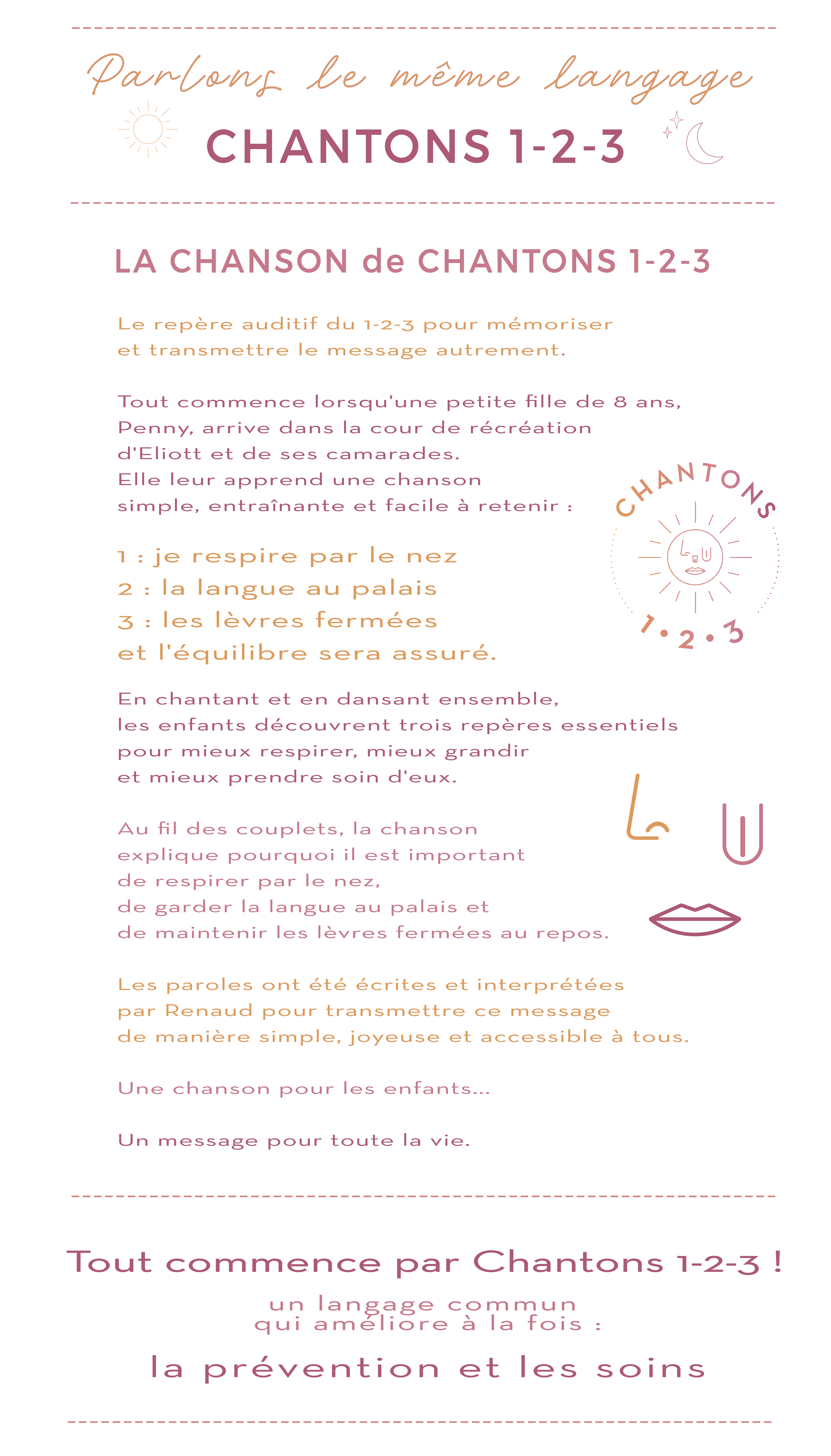 Devenir membre de l'association Chantons 1-2-3